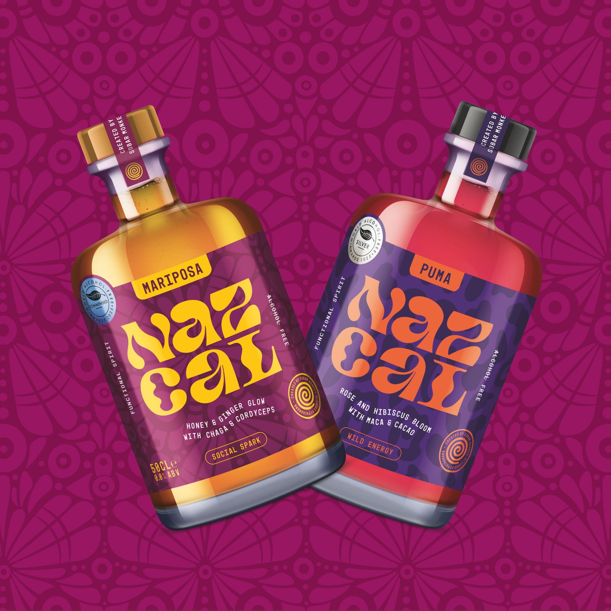 Nazcal Duo - Mariposa & Puma